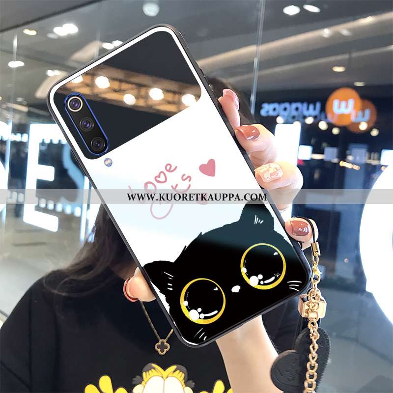 Kuori Xiaomi Mi 9, Kuoret Xiaomi Mi 9, Kotelo Xiaomi Mi 9 Suojaus Lasi Murtumaton Ihana Nuoret Musta