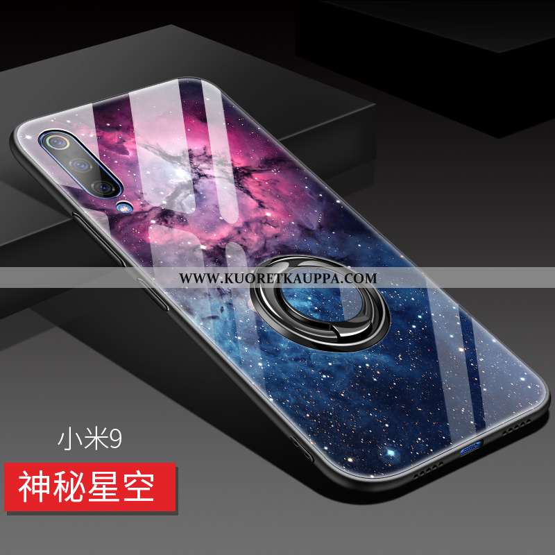 Kuori Xiaomi Mi 9, Kuoret Xiaomi Mi 9, Kotelo Xiaomi Mi 9 Suojaus Lasi Murtumaton Net Red Rengas Sin