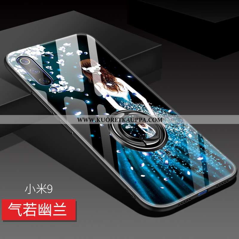 Kuori Xiaomi Mi 9, Kuoret Xiaomi Mi 9, Kotelo Xiaomi Mi 9 Suojaus Lasi Murtumaton Net Red Rengas Sin