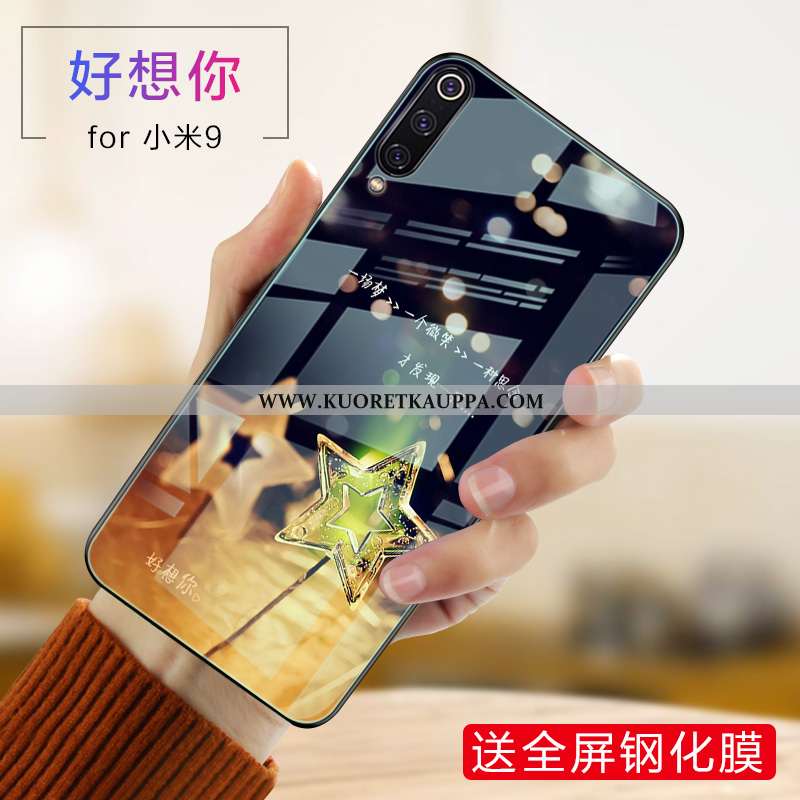 Kuori Xiaomi Mi 9, Kuoret Xiaomi Mi 9, Kotelo Xiaomi Mi 9 Suuntaus Pehmeä Neste Suojaus Violetti