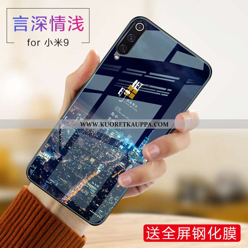 Kuori Xiaomi Mi 9, Kuoret Xiaomi Mi 9, Kotelo Xiaomi Mi 9 Suuntaus Pehmeä Neste Suojaus Violetti