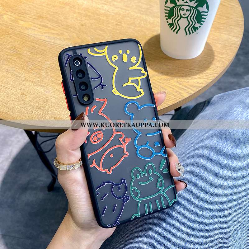 Kuori Xiaomi Mi 9, Kuoret Xiaomi Mi 9, Kotelo Xiaomi Mi 9 Suuntaus Silikoni Eläin Pesty Suede Net Re