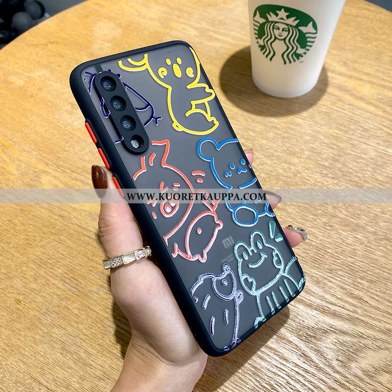 Kuori Xiaomi Mi 9, Kuoret Xiaomi Mi 9, Kotelo Xiaomi Mi 9 Suuntaus Silikoni Eläin Pesty Suede Net Re