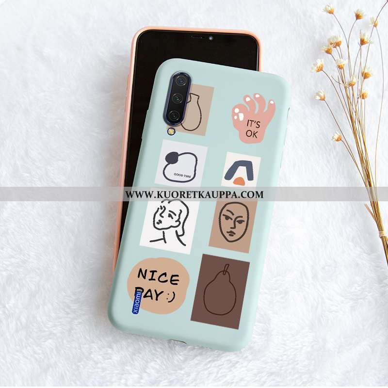 Kuori Xiaomi Mi 9, Kuoret Xiaomi Mi 9, Kotelo Xiaomi Mi 9 Tila Persoonallisuus Luova Net Red Sininen