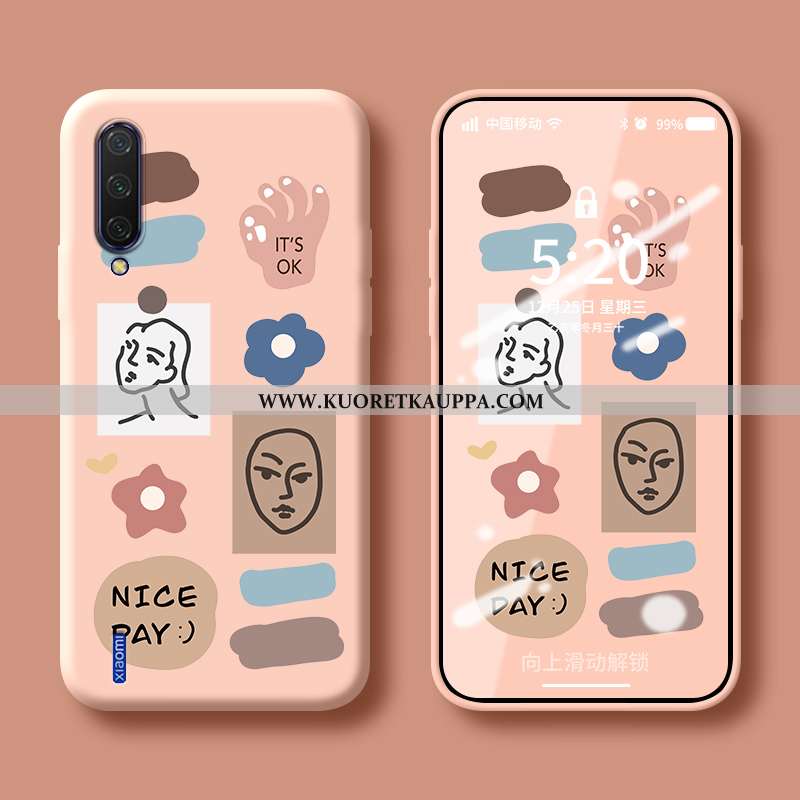 Kuori Xiaomi Mi 9, Kuoret Xiaomi Mi 9, Kotelo Xiaomi Mi 9 Tila Persoonallisuus Luova Net Red Sininen