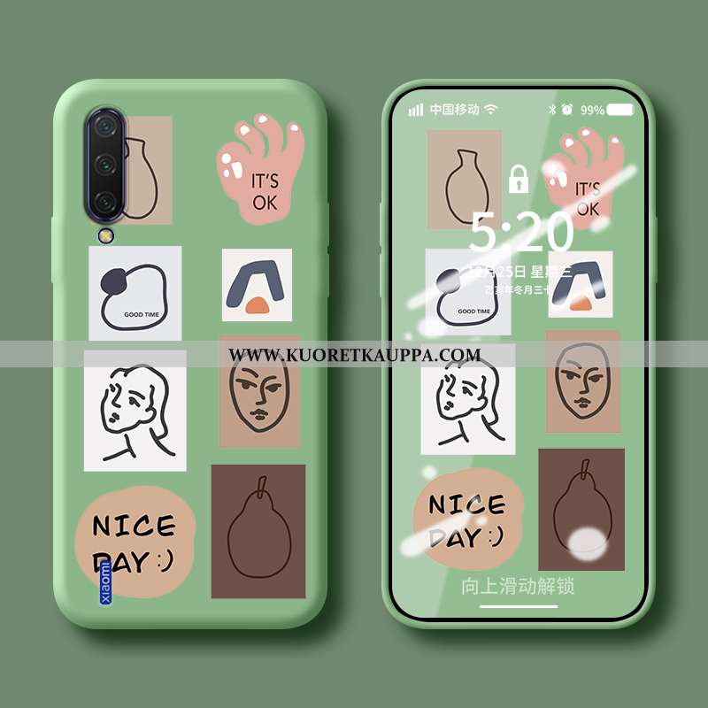 Kuori Xiaomi Mi 9, Kuoret Xiaomi Mi 9, Kotelo Xiaomi Mi 9 Tila Persoonallisuus Luova Net Red Sininen