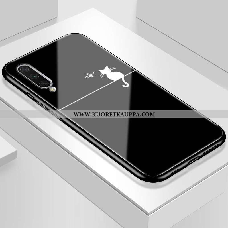 Kuori Xiaomi Mi 9 Lite, Kuoret Xiaomi Mi 9 Lite, Kotelo Xiaomi Mi 9 Lite Lasi Persoonallisuus Pehmeä