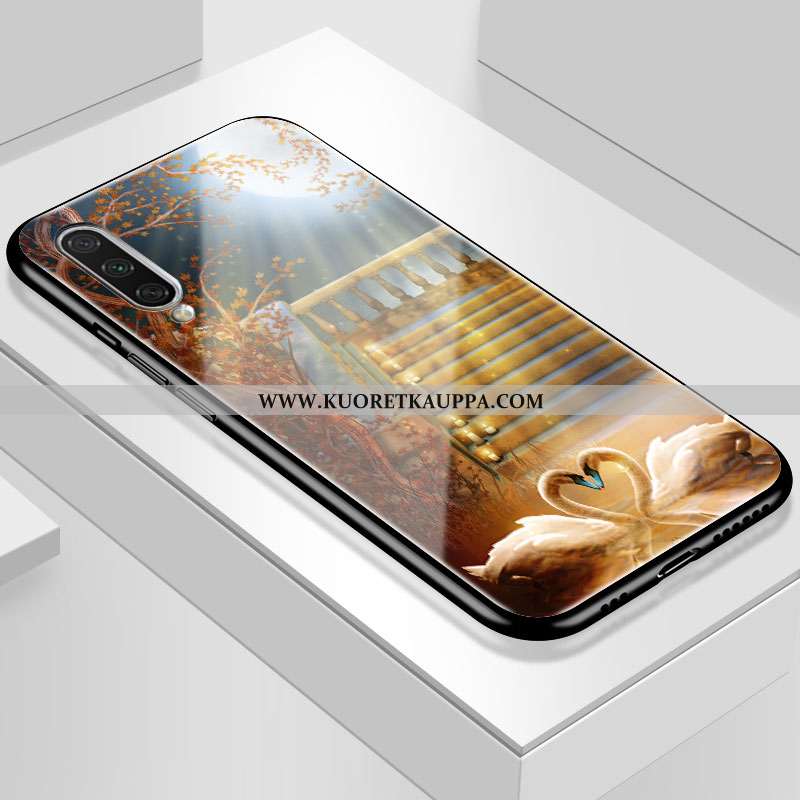 Kuori Xiaomi Mi 9 Lite, Kuoret Xiaomi Mi 9 Lite, Kotelo Xiaomi Mi 9 Lite Lasi Persoonallisuus Pehmeä