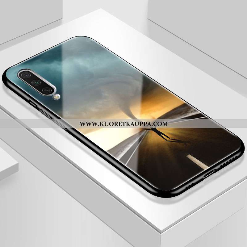 Kuori Xiaomi Mi 9 Lite, Kuoret Xiaomi Mi 9 Lite, Kotelo Xiaomi Mi 9 Lite Lasi Persoonallisuus Pehmeä