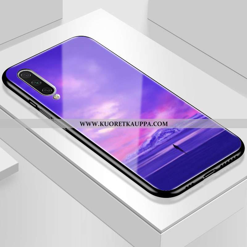 Kuori Xiaomi Mi 9 Lite, Kuoret Xiaomi Mi 9 Lite, Kotelo Xiaomi Mi 9 Lite Lasi Persoonallisuus Pehmeä