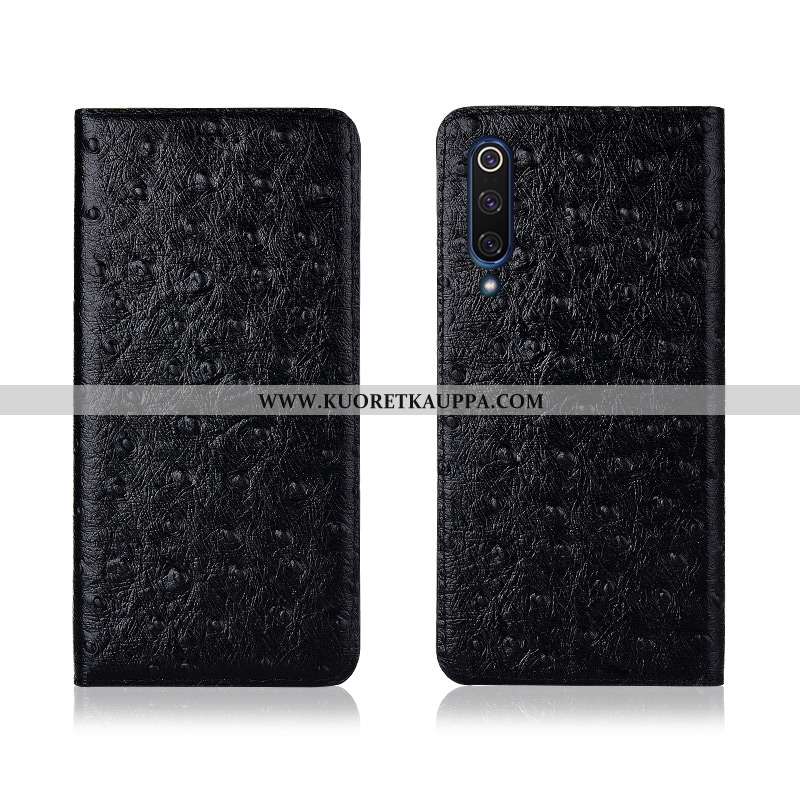Kuori Xiaomi Mi 9 Lite, Kuoret Xiaomi Mi 9 Lite, Kotelo Xiaomi Mi 9 Lite Nahkakuori Aito Nahka Murtu
