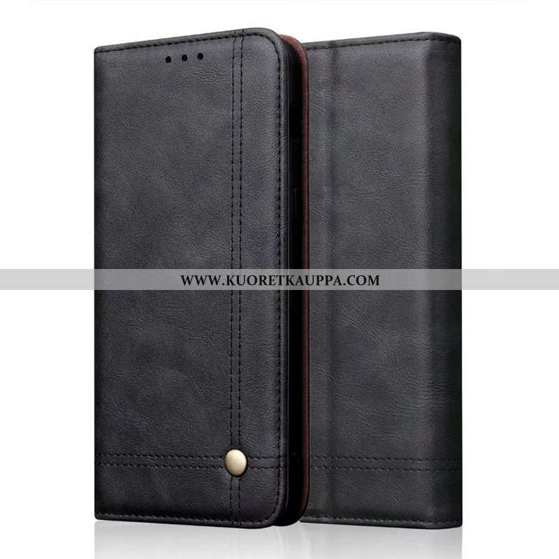 Kuori Xiaomi Mi 9 Lite, Kuoret Xiaomi Mi 9 Lite, Kotelo Xiaomi Mi 9 Lite Nahkakuori Liiketoiminta Pu