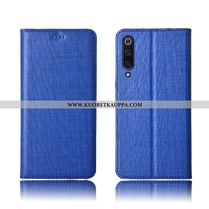 Kuori Xiaomi Mi 9 Lite, Kuoret Xiaomi Mi 9 Lite, Kotelo Xiaomi Mi 9 Lite Nahkakuori Pehmeä Neste Sil
