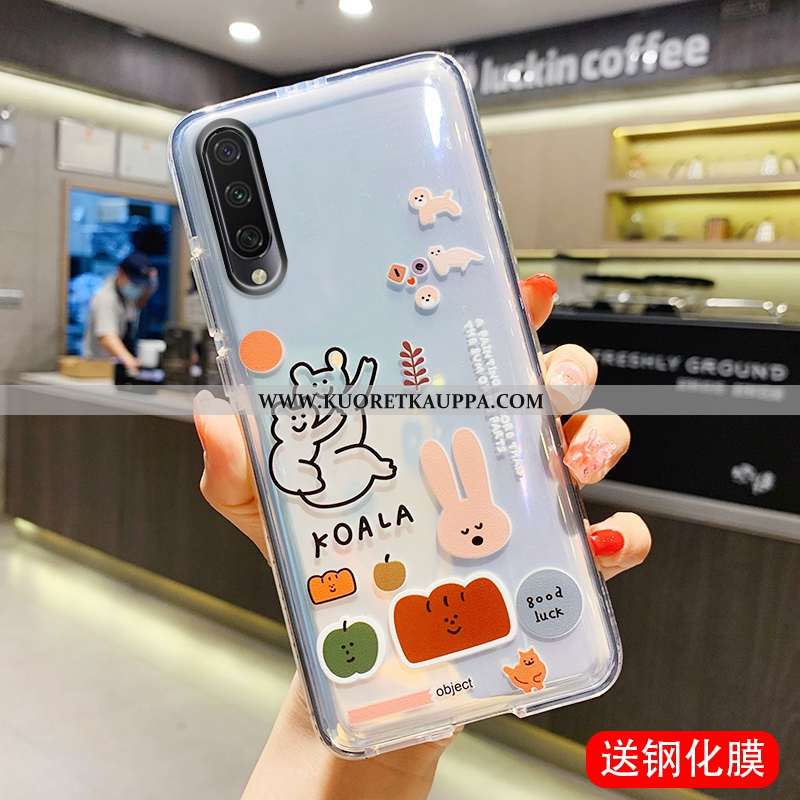 Kuori Xiaomi Mi 9 Lite, Kuoret Xiaomi Mi 9 Lite, Kotelo Xiaomi Mi 9 Lite Sarjakuva Näytönsuojus Puhe