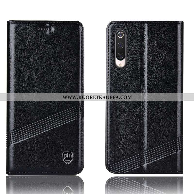 Kuori Xiaomi Mi 9 Lite, Kuoret Xiaomi Mi 9 Lite, Kotelo Xiaomi Mi 9 Lite Suojaus Nahkakuori Murtumat