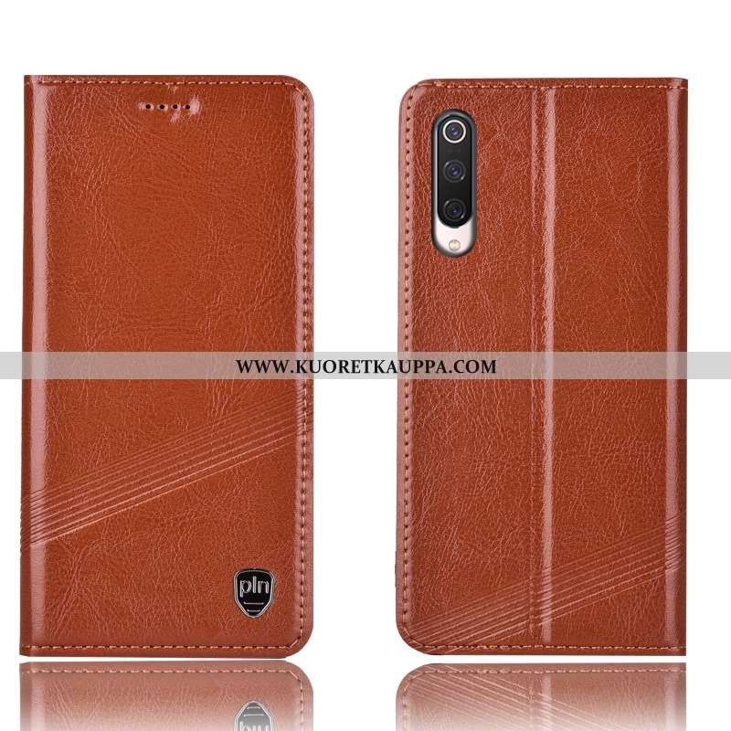 Kuori Xiaomi Mi 9 Lite, Kuoret Xiaomi Mi 9 Lite, Kotelo Xiaomi Mi 9 Lite Suojaus Nahkakuori Murtumat