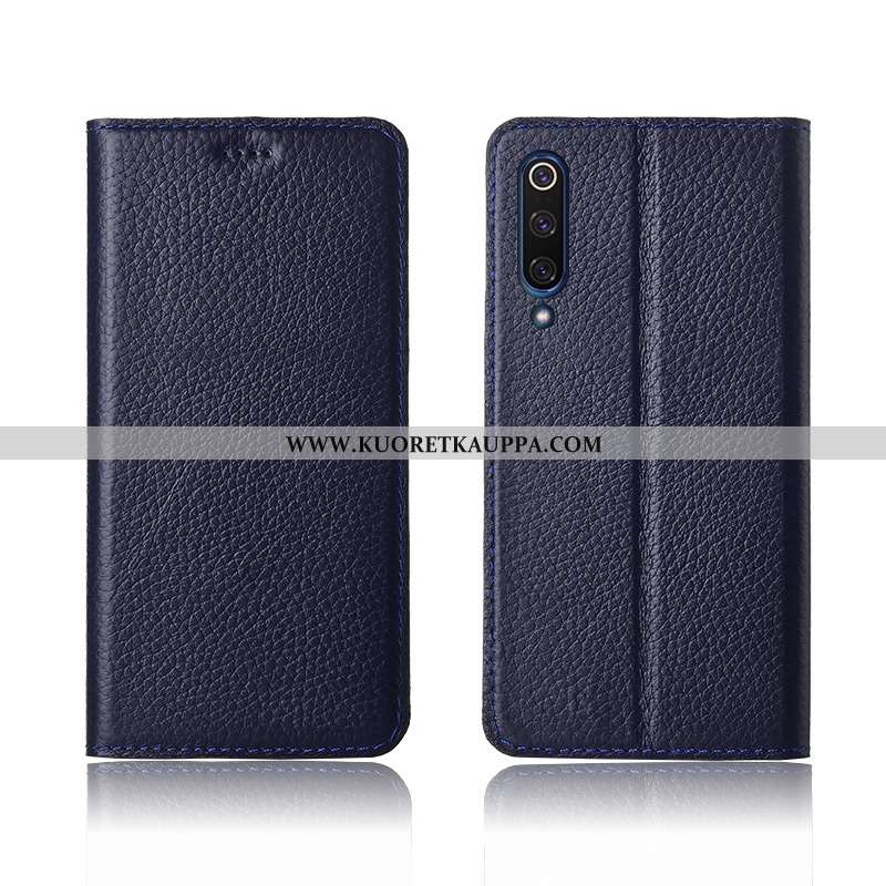 Kuori Xiaomi Mi 9 Lite, Kuoret Xiaomi Mi 9 Lite, Kotelo Xiaomi Mi 9 Lite Suojaus Nahkakuori Pehmeä N