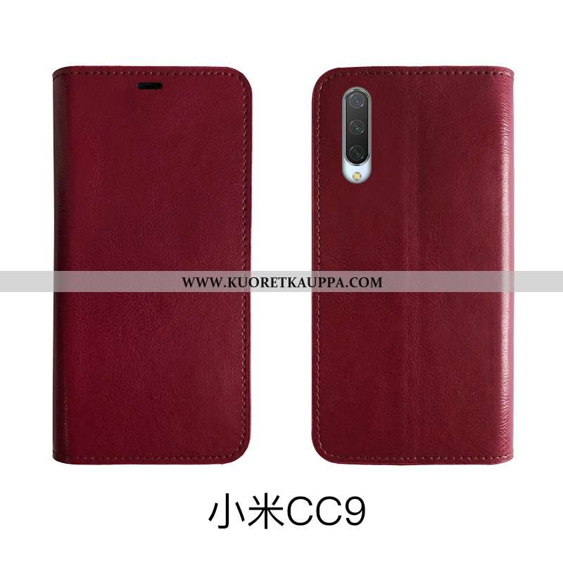 Kuori Xiaomi Mi 9 Lite, Kuoret Xiaomi Mi 9 Lite, Kotelo Xiaomi Mi 9 Lite Suojaus Nahkakuori Pieni Ai