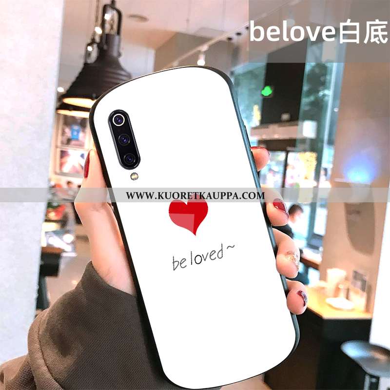 Kuori Xiaomi Mi 9 Lite, Kuoret Xiaomi Mi 9 Lite, Kotelo Xiaomi Mi 9 Lite Tila Persoonallisuus Valkoi