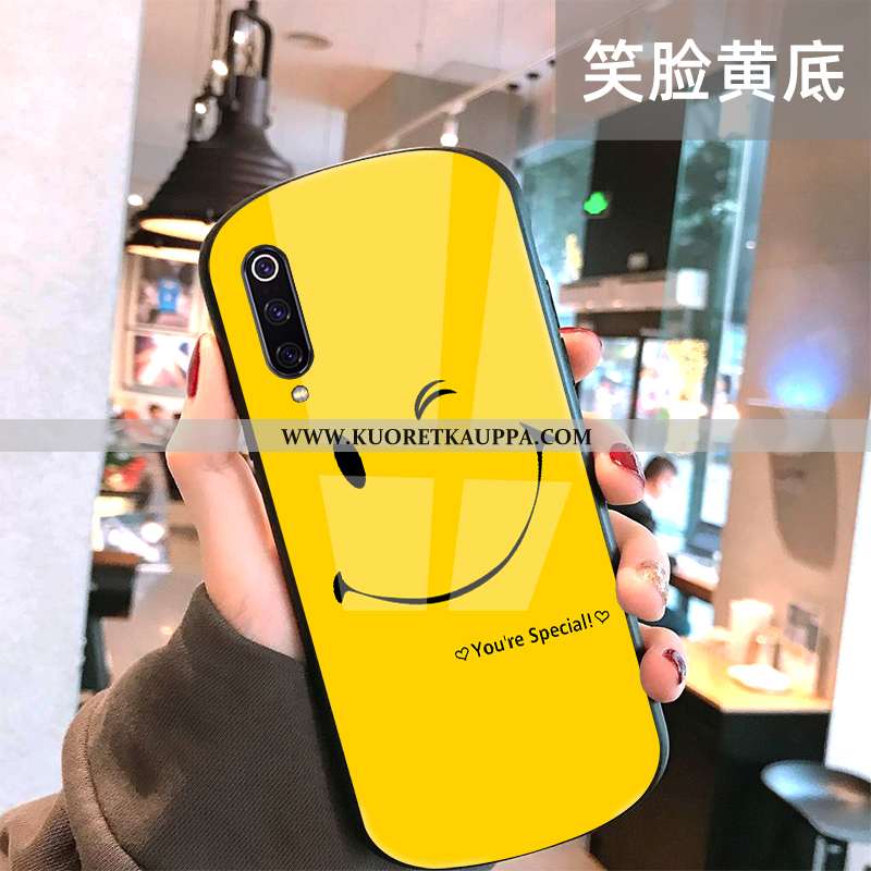 Kuori Xiaomi Mi 9 Lite, Kuoret Xiaomi Mi 9 Lite, Kotelo Xiaomi Mi 9 Lite Tila Persoonallisuus Valkoi