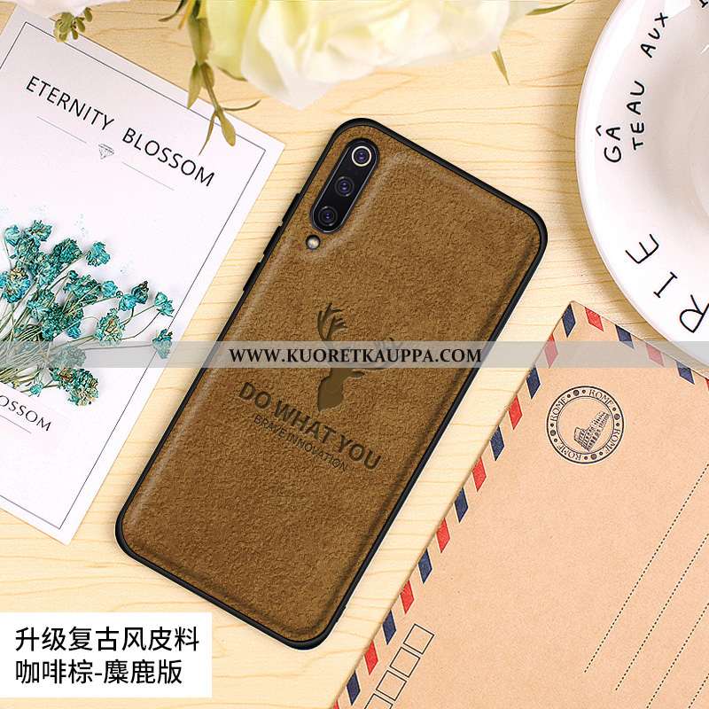 Kuori Xiaomi Mi 9 Se, Kuoret Xiaomi Mi 9 Se, Kotelo Xiaomi Mi 9 Se Luova Vuosikerta Nahkakuori Pieni