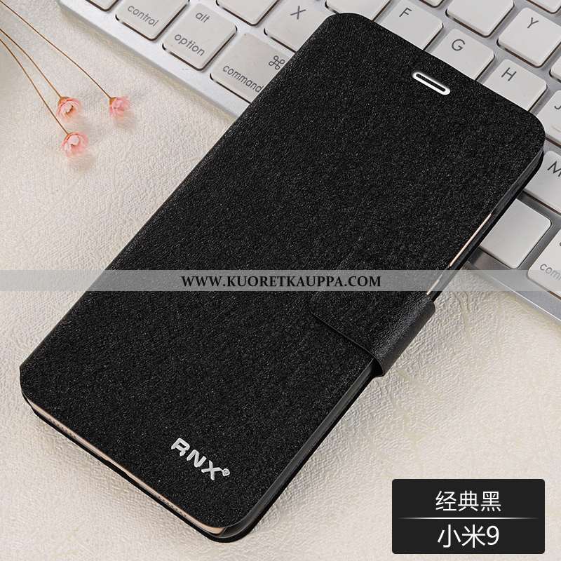 Kuori Xiaomi Mi 9 Se, Kuoret Xiaomi Mi 9 Se, Kotelo Xiaomi Mi 9 Se Nahkakuori Pehmeä Neste Sininen S