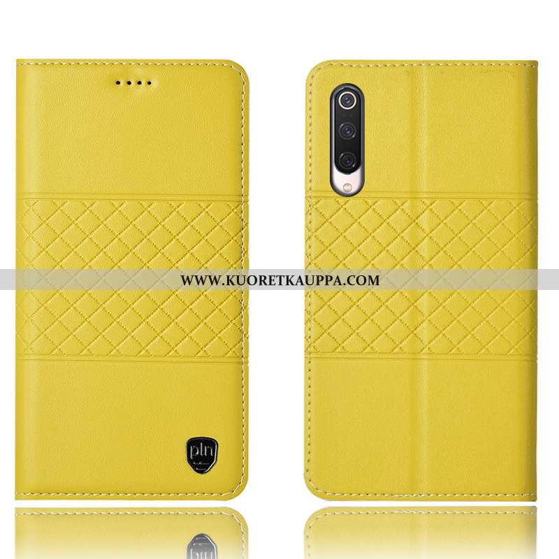Kuori Xiaomi Mi 9 Se, Kuoret Xiaomi Mi 9 Se, Kotelo Xiaomi Mi 9 Se Nahkakuori Suojaus Pieni Murtumat