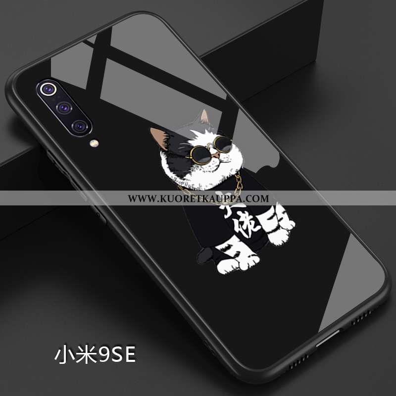 Kuori Xiaomi Mi 9 Se, Kuoret Xiaomi Mi 9 Se, Kotelo Xiaomi Mi 9 Se Pehmeä Neste Valo Nahka Sininen