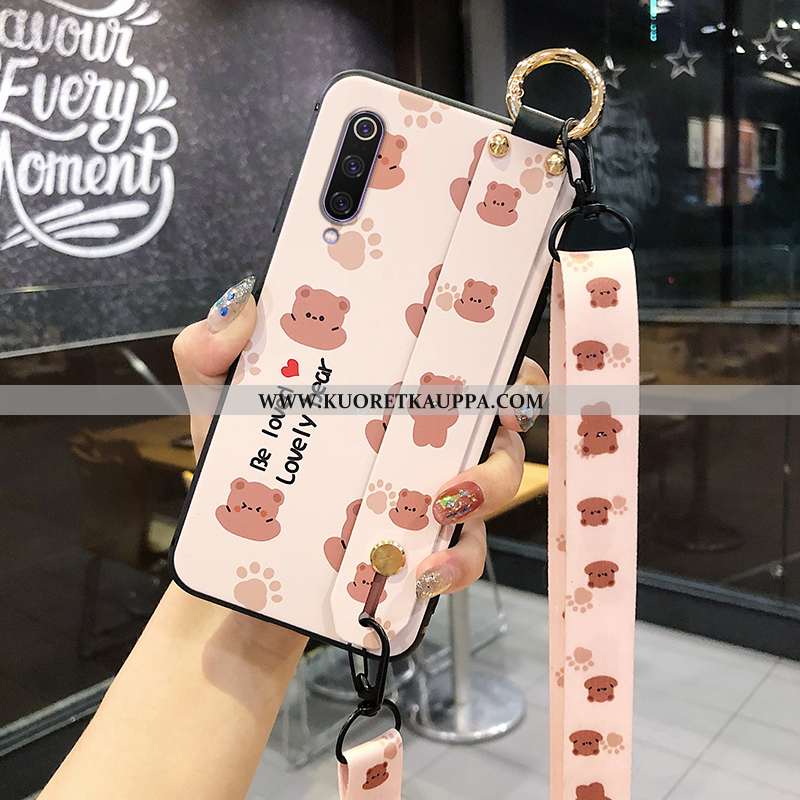 Kuori Xiaomi Mi 9 Se, Kuoret Xiaomi Mi 9 Se, Kotelo Xiaomi Mi 9 Se Pesty Suede Sarjakuva Pehmeä Nest