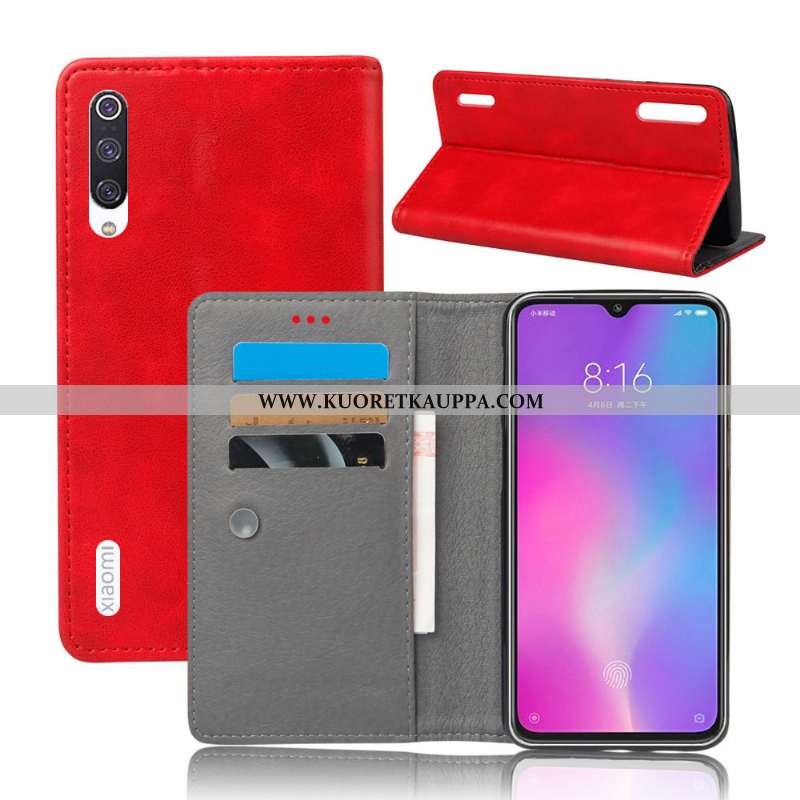 Kuori Xiaomi Mi 9 Se, Kuoret Xiaomi Mi 9 Se, Kotelo Xiaomi Mi 9 Se Suojaus Nahkakuori All Inclusive 