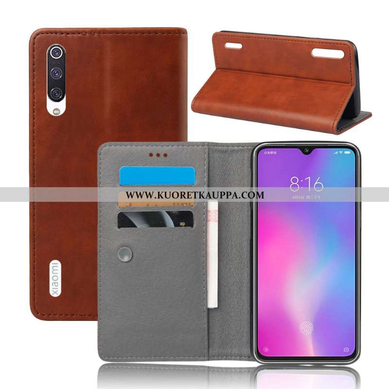 Kuori Xiaomi Mi 9 Se, Kuoret Xiaomi Mi 9 Se, Kotelo Xiaomi Mi 9 Se Suojaus Nahkakuori All Inclusive 