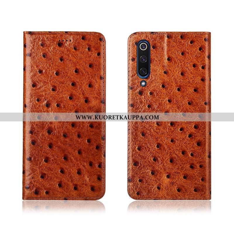 Kuori Xiaomi Mi 9 Se, Kuoret Xiaomi Mi 9 Se, Kotelo Xiaomi Mi 9 Se Suojaus Nahkakuori Puhelimen Sili