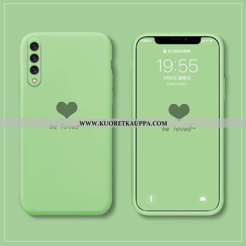 Kuori Xiaomi Mi 9 Se, Kuoret Xiaomi Mi 9 Se, Kotelo Xiaomi Mi 9 Se Valo Silikoni Pieni Vihreä Pehmeä