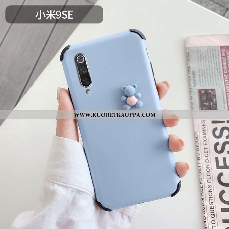 Kuori Xiaomi Mi 9 Se, Kuoret Xiaomi Mi 9 Se, Kotelo Xiaomi Mi 9 Se Valo Silikoni Sarjakuva Pesty Sue