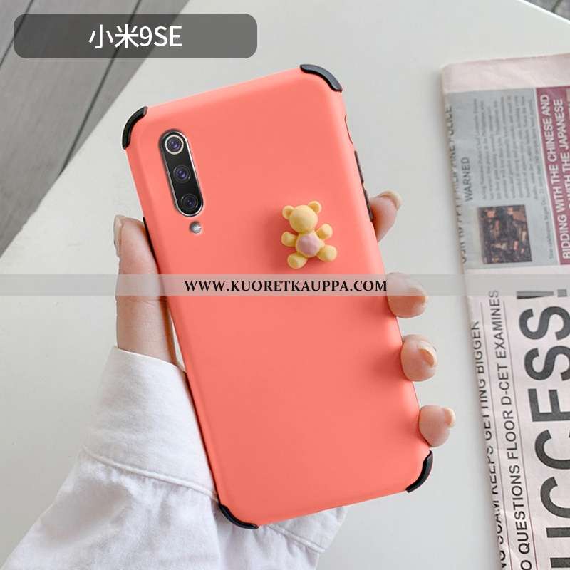Kuori Xiaomi Mi 9 Se, Kuoret Xiaomi Mi 9 Se, Kotelo Xiaomi Mi 9 Se Valo Silikoni Sarjakuva Pesty Sue