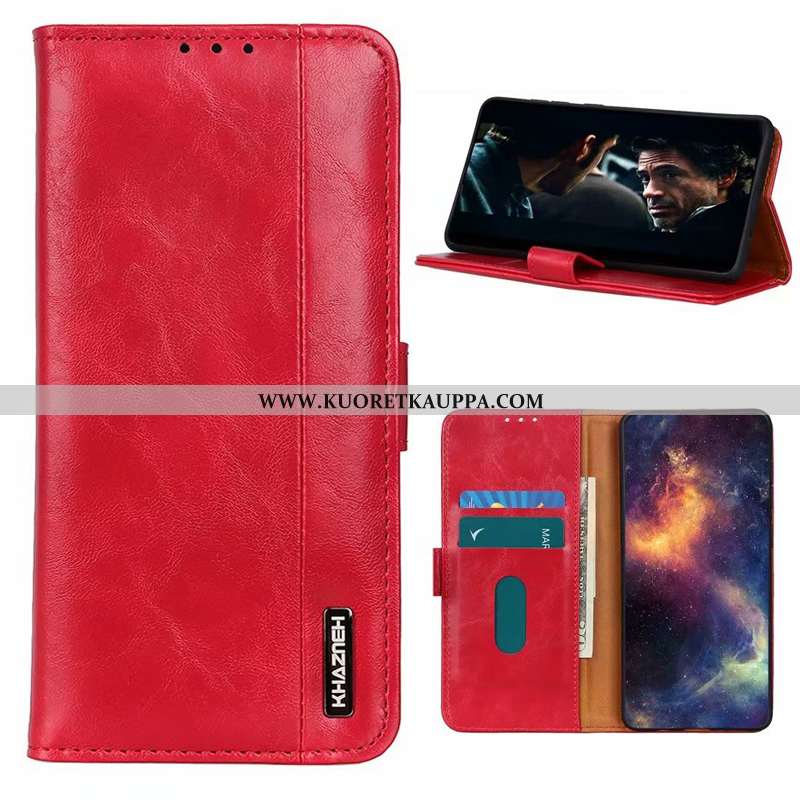 Kuori Xiaomi Mi 9t, Kuoret Xiaomi Mi 9t, Kotelo Xiaomi Mi 9t Aito Nahka Pehmeä Neste Nahkakuori Puhe