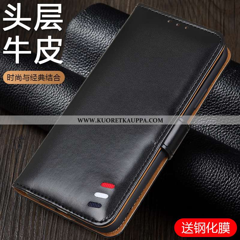 Kuori Xiaomi Mi 9t, Kuoret Xiaomi Mi 9t, Kotelo Xiaomi Mi 9t Aito Nahka Silikoni Nahkakuori Pieni Mu