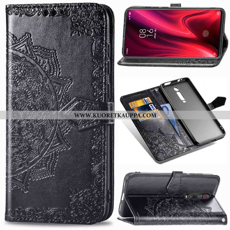 Kuori Xiaomi Mi 9t, Kuoret Xiaomi Mi 9t, Kotelo Xiaomi Mi 9t Nahkakuori Ripustettavat Koristeet Pien