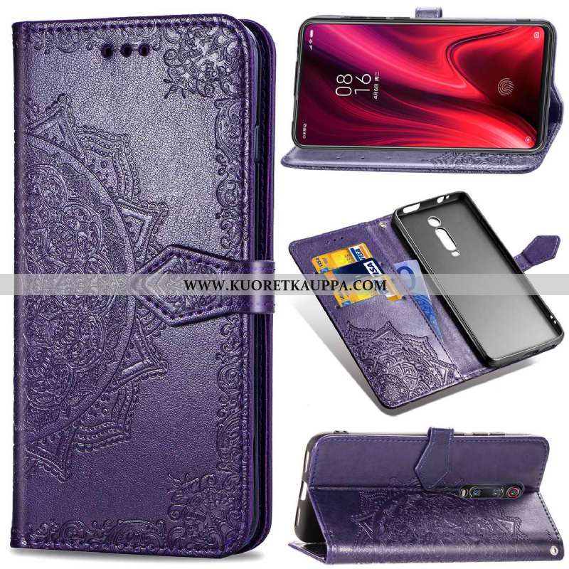 Kuori Xiaomi Mi 9t, Kuoret Xiaomi Mi 9t, Kotelo Xiaomi Mi 9t Nahkakuori Ripustettavat Koristeet Pien