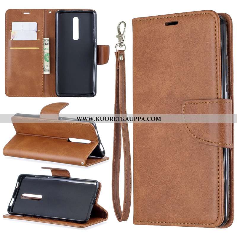 Kuori Xiaomi Mi 9t, Kuoret Xiaomi Mi 9t, Kotelo Xiaomi Mi 9t Nahkakuori Suojaus Simpukka Pieni Punai