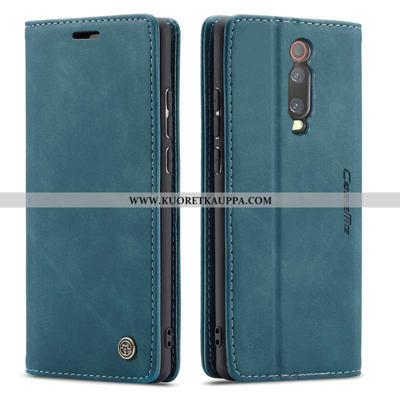 Kuori Xiaomi Mi 9t, Kuoret Xiaomi Mi 9t, Kotelo Xiaomi Mi 9t Nahkakuori Viini Punainen Puhelimen Pie