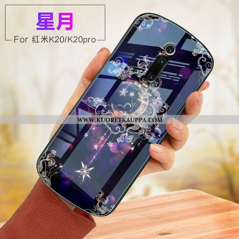 Kuori Xiaomi Mi 9t, Kuoret Xiaomi Mi 9t, Kotelo Xiaomi Mi 9t Pehmeä Neste Lasi Punainen Puhelimen Vi