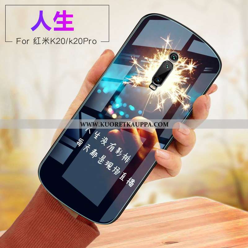 Kuori Xiaomi Mi 9t, Kuoret Xiaomi Mi 9t, Kotelo Xiaomi Mi 9t Pehmeä Neste Lasi Punainen Puhelimen Vi