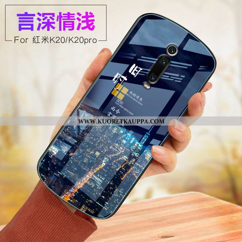 Kuori Xiaomi Mi 9t, Kuoret Xiaomi Mi 9t, Kotelo Xiaomi Mi 9t Pehmeä Neste Lasi Punainen Puhelimen Vi