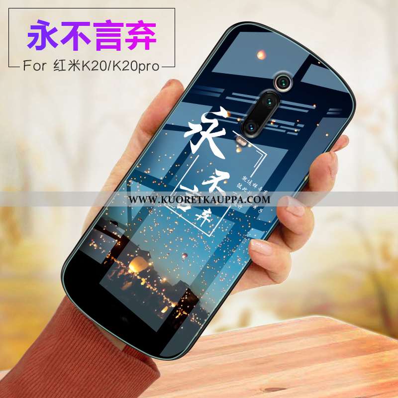 Kuori Xiaomi Mi 9t, Kuoret Xiaomi Mi 9t, Kotelo Xiaomi Mi 9t Pehmeä Neste Lasi Punainen Puhelimen Vi