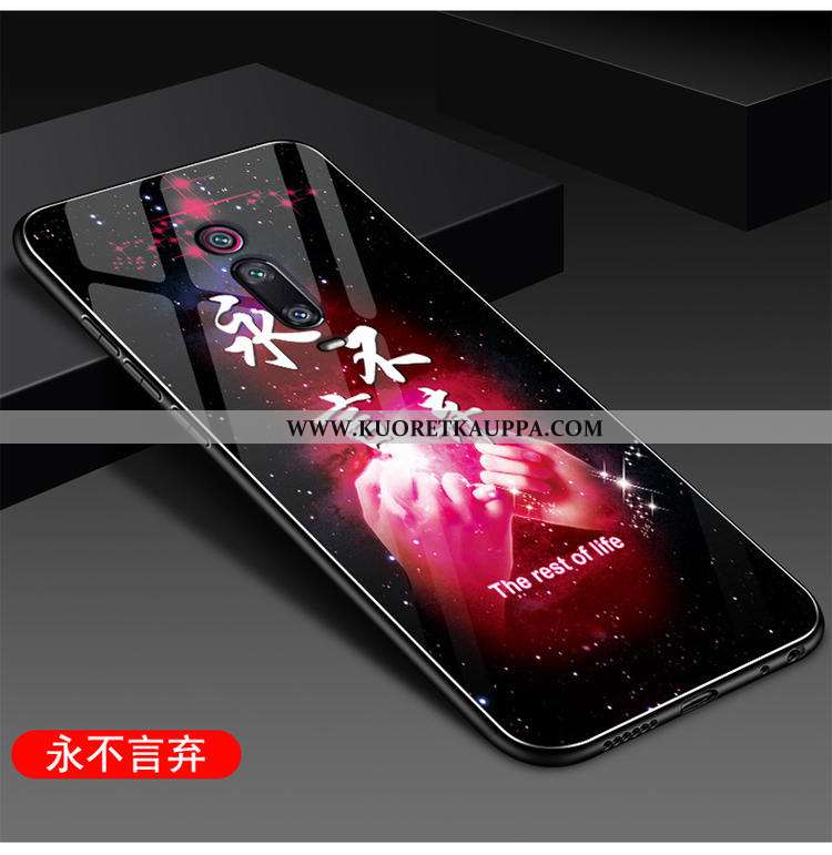 Kuori Xiaomi Mi 9t, Kuoret Xiaomi Mi 9t, Kotelo Xiaomi Mi 9t Pehmeä Neste Silikoni Kova Punainen Mur