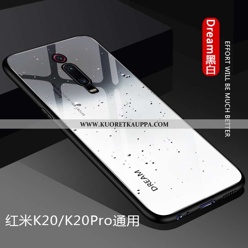 Kuori Xiaomi Mi 9t, Kuoret Xiaomi Mi 9t, Kotelo Xiaomi Mi 9t Pehmeä Neste Valo Silikoni Suojaus Puna