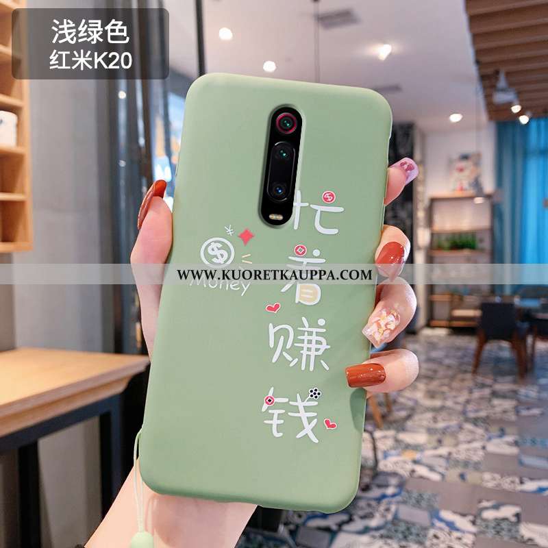 Kuori Xiaomi Mi 9t, Kuoret Xiaomi Mi 9t, Kotelo Xiaomi Mi 9t Silikoni Ihana Punainen Puhelimen Vihre