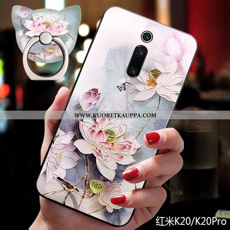 Kuori Xiaomi Mi 9t, Kuoret Xiaomi Mi 9t, Kotelo Xiaomi Mi 9t Silikoni Ripustettavat Koristeet Punain