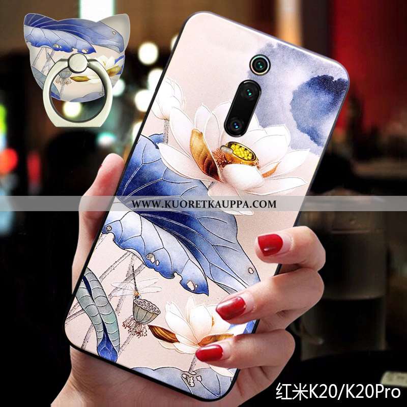 Kuori Xiaomi Mi 9t, Kuoret Xiaomi Mi 9t, Kotelo Xiaomi Mi 9t Silikoni Ripustettavat Koristeet Punain